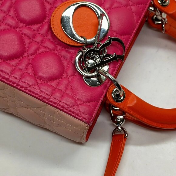 Christian Dior Hand Bag Pink Leather mon-1858-090825 - Picture 7 of 16